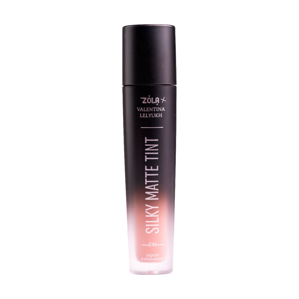 Рідкі тіні для повік Zola x Valentina Lelyukh Silky Matte Tint Liqud Eyeshadow 07 Smoky Orchid, 3.2 г